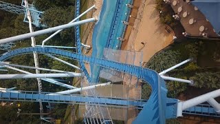 Griffon  Busch Gardens Williamsburg  Front Row 4K HD POV  May 2023 [upl. by Aicenet890]