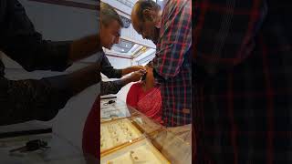 Instant Ear Piercing at Shree Jewellers Mandavelli Chennai earpiercing jewelry gunshot [upl. by Suedama213]