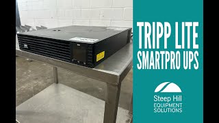 Tripp Lite SmartPro UPS SMART2600RM2U 4575 [upl. by Seerdi942]