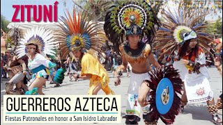 Danza quotGuerreros Aztecaquot en Zituní Qro 2024 [upl. by Etteluap]