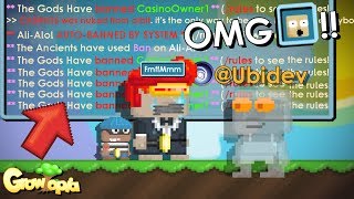 TROLLING CASINO ftUBIDEV GONE WRONG  Growtopia [upl. by Idisahc]