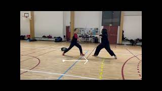 The ordinary parry in german longsword fencing [upl. by Elia]