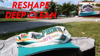 THE ONLY WAY TO RESTORE VINTAGE SNAPBACKS DEEP CLEANRESHAPE [upl. by Reitman]