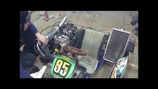 Shifter kart with Banshee 421 Cheetah Cub [upl. by Anovahs]