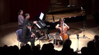 Rota Trio for clarinet cello and piano original version  Allegro [upl. by Arrimat]