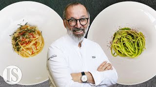 Aglio e olio originale vs gourmet con Norbert Niederkofler  AlpiNN [upl. by Eddie]