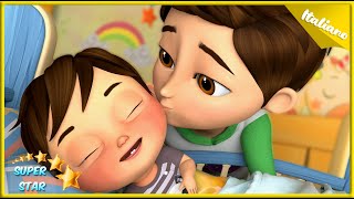 Tato 👨‍👦  La Canzone Delle Caramelle 🍭  Altre Canzoni Per Bambini  Super Star canzoni abckidtv [upl. by Tahpos]