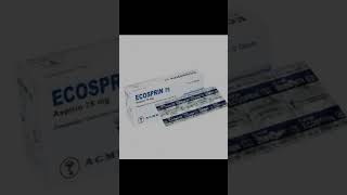 Ecosprin 75 Tablet Uses in hindi medical medicine doctor [upl. by Staffan]