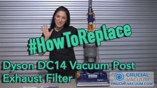 Dyson DC14 Vacuum Post Exhaust Filter Replacement Part  90142002 [upl. by Neahs]