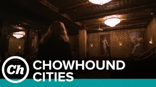 Hide Out In NYC at An Authentic ProhibitionEra Speakeasy  Chowhound Cities [upl. by Nylakcaj]