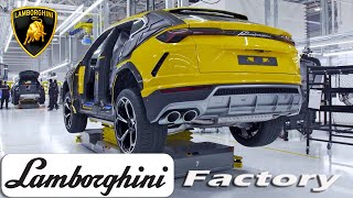 Lamborghini Urus Production in ITALY Luxury SUV Assembly [upl. by Trace]