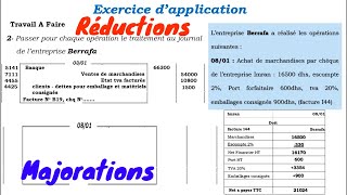 exercice dapplication 8 la facturation réductions et majorations [upl. by Chilton]