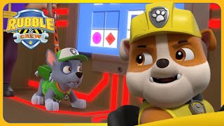 Rubble Saves Rocky in a Box Fort and MORE  Rubble and Crew  Cartoons for Kids [upl. by Ardnazxela37]