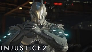 Injustice 2 Online Beta  Vmans Online Matches with Batman [upl. by Aerda]