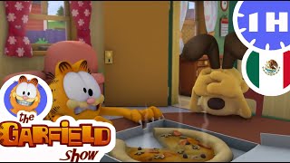 🤪 ¡Garfield come una pizza no muy buena 🍕  El Show de Garfield [upl. by Namas]