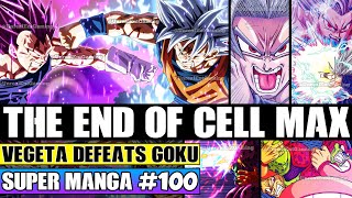 THE END OF CELL MAX Beast Gohan Destroys Cell Max Finale Dragon Ball Super Manga Chapter 100 Review [upl. by Aivilys]