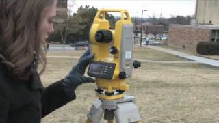 How to Use a Digital Theodolite  Part 1 of 2 [upl. by Aikram203]