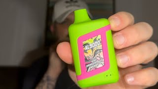 Novo BarSmok AL9000 Kiwi DragonFruit Berry 21 amp Up [upl. by Ddet954]