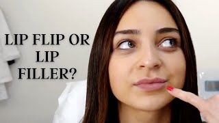 Botox Lip Flip VS Lip Filler Injections ft Isabella Durham [upl. by Kallman]