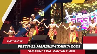 Juara 3 Tari Pedalaman S Art Dance Festival Mahakam 2023 tarikreasi anthonyrakhman1247 [upl. by Irafat]