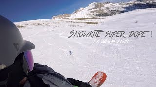 Snowkite super dope  26Jan2019 [upl. by Gwenni463]