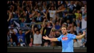 GONZALO HIGUAIN  INNO NAPOLI VINCENTE 2014  2015  ANTEPRIMA [upl. by Enal309]