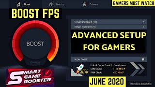 Smart Game Booster For PC Advanced Setup For Gamers  Boost Gaming Performance  Lag Fix [upl. by Eeral251]