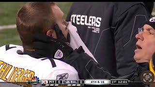 Haloti Ngata BREAKS Ben Roethlisberger’s Nose [upl. by Mcgrody]