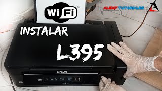 L395 EPSON Instalar con WIFI [upl. by Nnailuj]