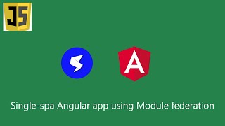 Singlespa Angular applications using webpack module federation [upl. by Orin]