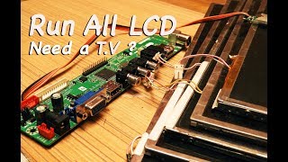 Run all lcd without software Full tutorial of v59 board [upl. by Aehsat725]