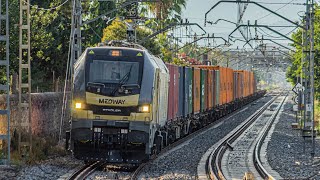 256209 de Medway pasa por VilaSeca hacia Tarragona con el TECO entre Valencia y Bilbao [upl. by Yvehc716]