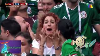 Alemania vs México El Golazo del chucky Lozano Mundial Rusia  TV AZTECA DEPORTES [upl. by Ailene]