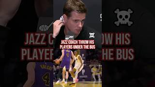 This is hilarious 😂 nba nbashorts daltonknecht utahjazz lakers nbahighlights basketball [upl. by Anuala]