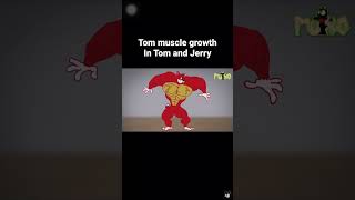 Tom muscle growth in Tom amp Jerry FanAnimation muscle musclegrowth tomandjerry shortvideo [upl. by Adi]