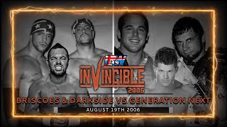 SIX MAN TAG The Briscoes amp Darkside vs Sydal Aries amp Strong [upl. by Bisset]