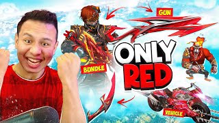 Insane Lvl 🔥 Everything Red ❤️ Only Challenge in Duo Vs Squad 😱 Tonde Gamer  Free Fire Max [upl. by Assirrem]