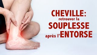 CHEVILLE retrouver la SOUPLESSE après une entorse niv débutant [upl. by Undis]