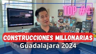 Las 4 Construcciones Millonarias más Importantes para Guadalajara en 2024 [upl. by Edac434]