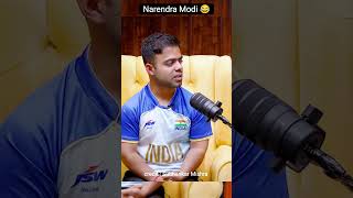 Navdeep Singh Paralympic goldmadelist and Narendra Modi shortsfeed trending shorts [upl. by Robena]