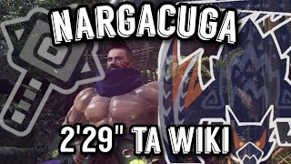 Nargacuga 229quot86  Hammer TA rules MHWI PC [upl. by Seiter978]