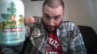 Schweppes Zero Sugar Ginger Ale Review [upl. by Aili91]