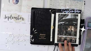 Monthly Setup  September Bullet Journal  Leuchtturm 1917 Planner  10Day Planning [upl. by Eciral775]