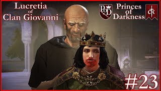 Lucretia of Clan Giovanni  Princes of Darkness Vampire Gameplay E23  A CK3 World of Darkness Mod [upl. by Idnar]