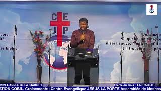 PREDICATION DU PROPHETE PROMESSE KALOMBOAUCENTREEVANGELIQUEJESUSLAPORTE troisième jour [upl. by Flori]