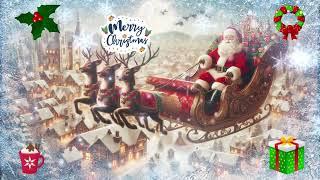 Vintage Christmas Magic Santas Journey with Festive Village Melodies FestiveVillage SantasJourney [upl. by Brandes]