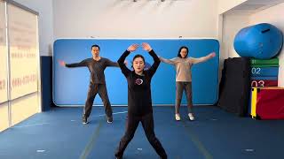 Teaching with students who never had Taichi experience Start from warm up [upl. by Ailet]