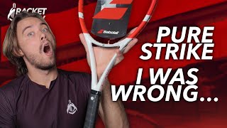 Babolat Pure Strike 100 16x20 2024 Review by Gladiators [upl. by Avat265]