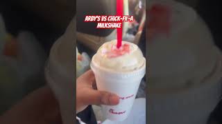 Which milkshake would you prefer Arby’s VS ChickfilA [upl. by Chapel]