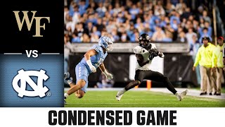 Wake Forest vs North Carolina Condensed Game  2024 ACC Football [upl. by Acsicnarf]